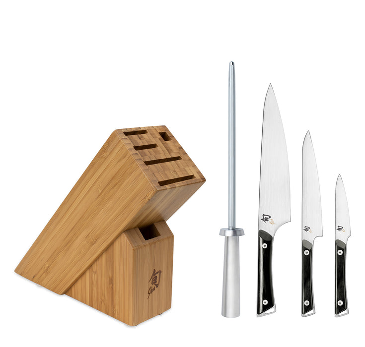 Shun Kazahana 5 Piece Starter Block Set with 6-Slot Slimline Block