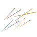 Island Bamboo Pakkawood Chopsticks, 8 Sets, Lemon, Rainbow, Natural, and Blue