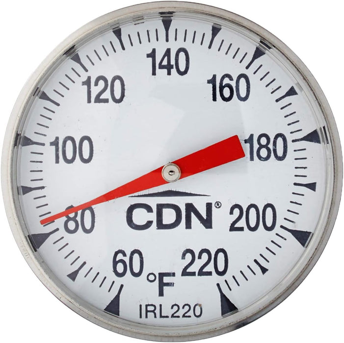 CDN IRL220 ProAccurate Large Dial Instant Read Thermometer