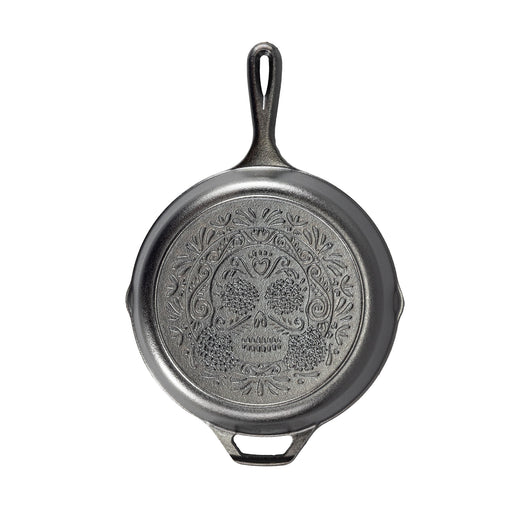 Lodge Cast Iron 10 1/4" Sugar Skull Skillet