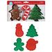 R&M International Christmas Cooke Cutter & Stamper Set