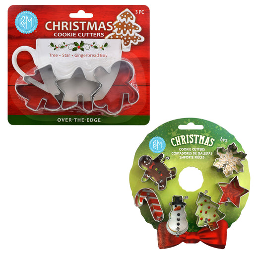 R&M International 9 Piece Christmas Cookie Cutter Set