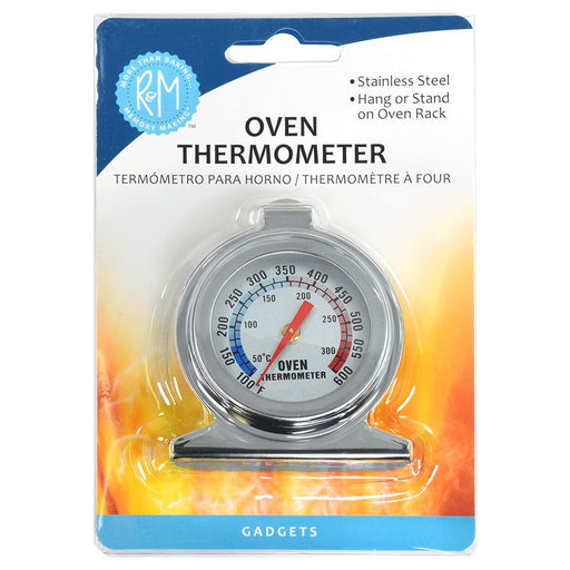 R&M Analog Oven Thermometer for Gas or Electric Ovens