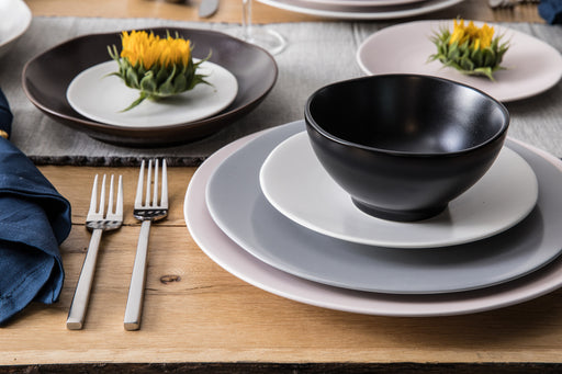 Fortessa Vitraluxe Dinnerware Heirloom Tapered Mug, 11.5 ounce, Set of 4