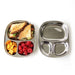 ECOlunchbox Divided Kid's Tray, Stainless Steel