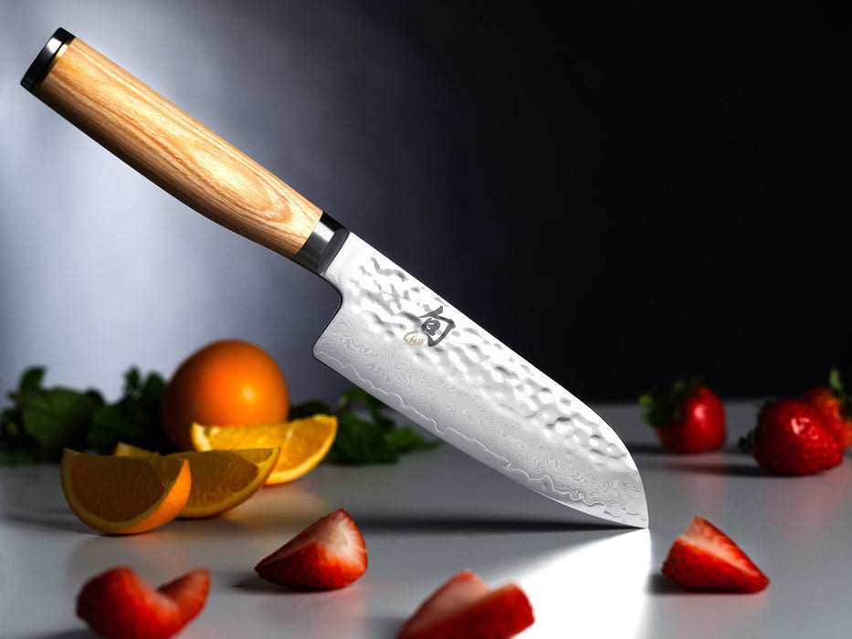 Shun Premier Blonde 5-1/2-Inch Santoku Knife