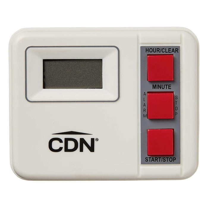 CDN Digital Kitchen Timer with, 20 Hour, White