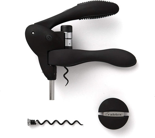 Metrokane Original Rabbit Corkscrew with Foil Cuttler & Extra Spiral