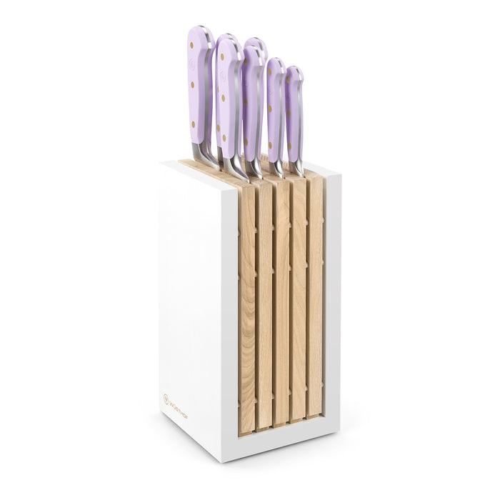 Wusthof Classic 8 Piece Knife Block Set, Purple Yam