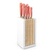 Wusthof Classic 8 Piece Knife Block Set, Coral Peach