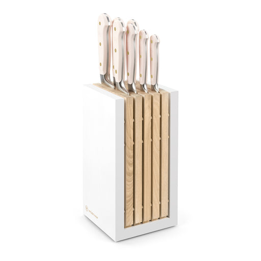 Wusthof Classic 8 Piece Knife Block Set, Pink Sea Salt