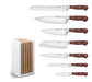 Wusthof Classic 8 Piece Knife Block Set, Tasty Sumac