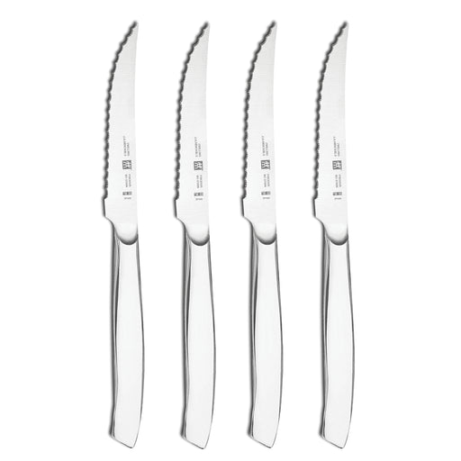 Zwilling J.A. Henckels 4-Pc Stainless Steel Serrated Mignon Steak Knife Set