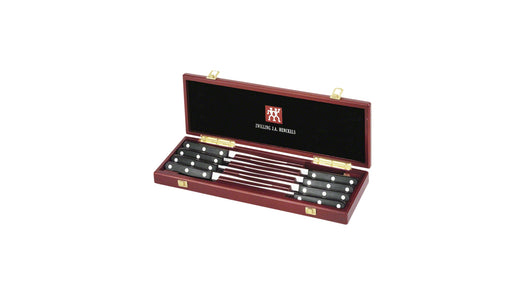 Zwilling J.A. Henckels 8-Pc Twin Gourmet Steak Knife Set With Wood Presentation Case