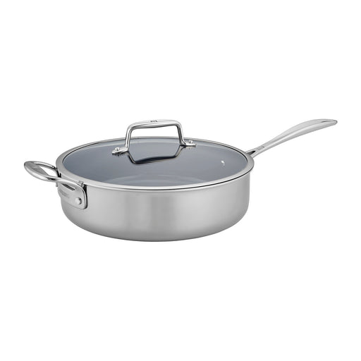 Zwilling Clad CFX 5-qt Stainless Steel Ceramic Nonstick Saute Pan