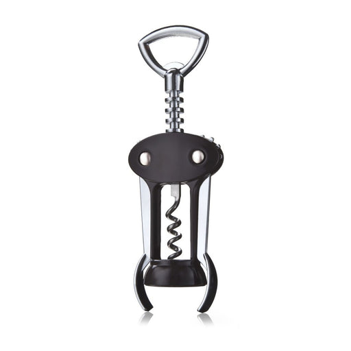 Vacu Vin Winged Corkscrew Gift Pack, Black