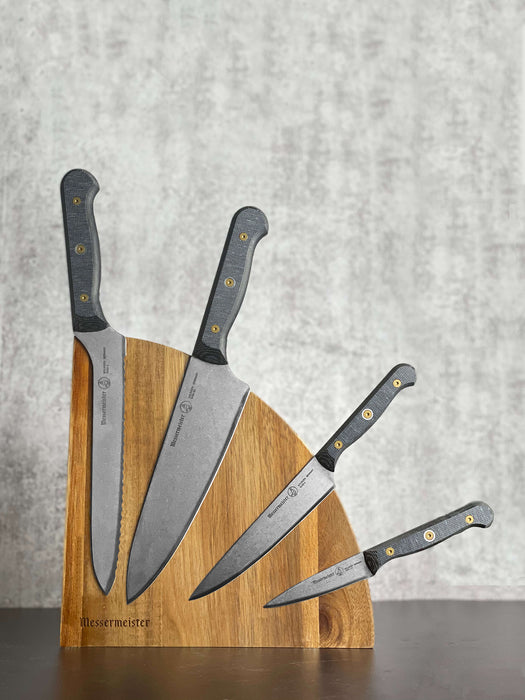 Messermeister Custom 5 Piece Magnet Knife Block Set