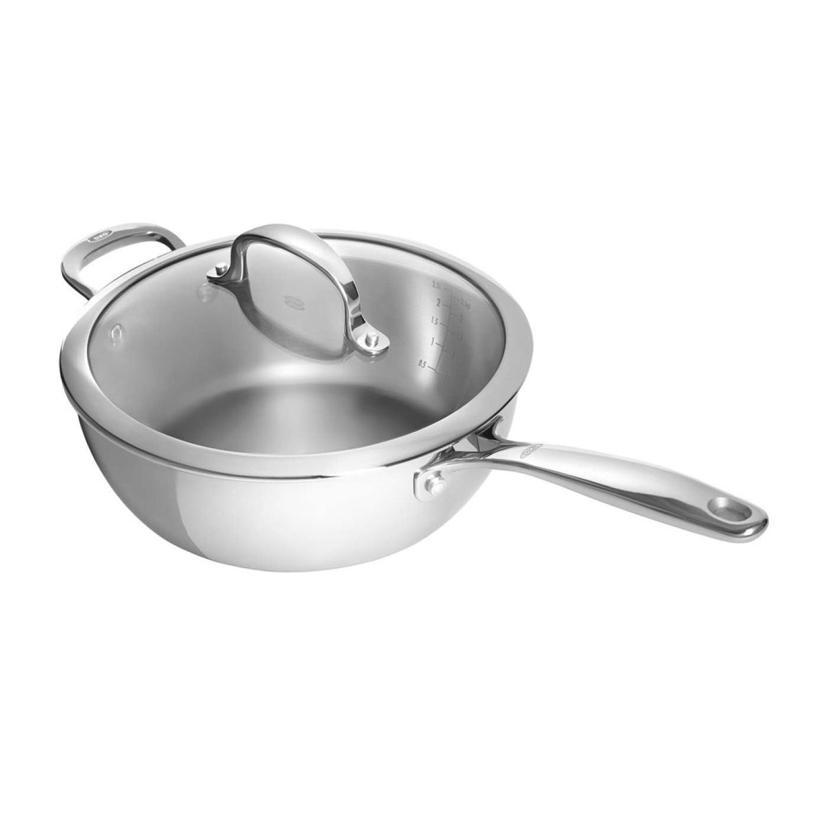 OXO Good Grips Stainless Steel Pro 8-Inch Open Frypan