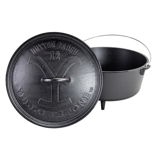 Lodge Yellowstone Cast Iron Skillet, 10.25 inch diameter with