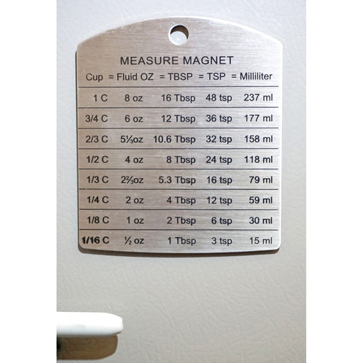 RSVP Endurance Stainless Steel Measure Magnet