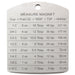 RSVP Endurance Stainless Steel Measure Magnet