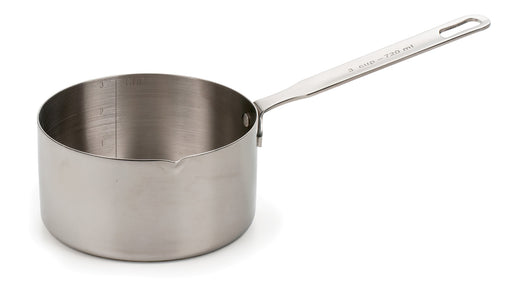 RSVP Endurance 3 Cup Stainless Steel Measuring Pan