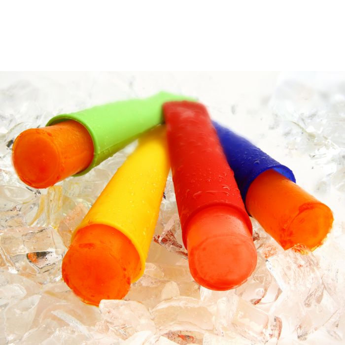 Simple Design Plastic Popsicle Ice Pop Maker Assorted Color For