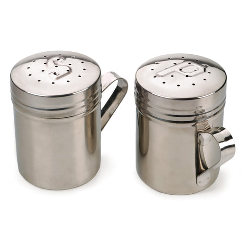 RSVP Endurance Stainless Steel Salt & Pepper Shaker Set, 10 oz.