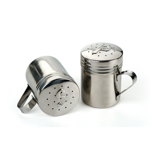 RSVP Endurance Stainless Steel Salt & Pepper Shaker Set, 10 oz.