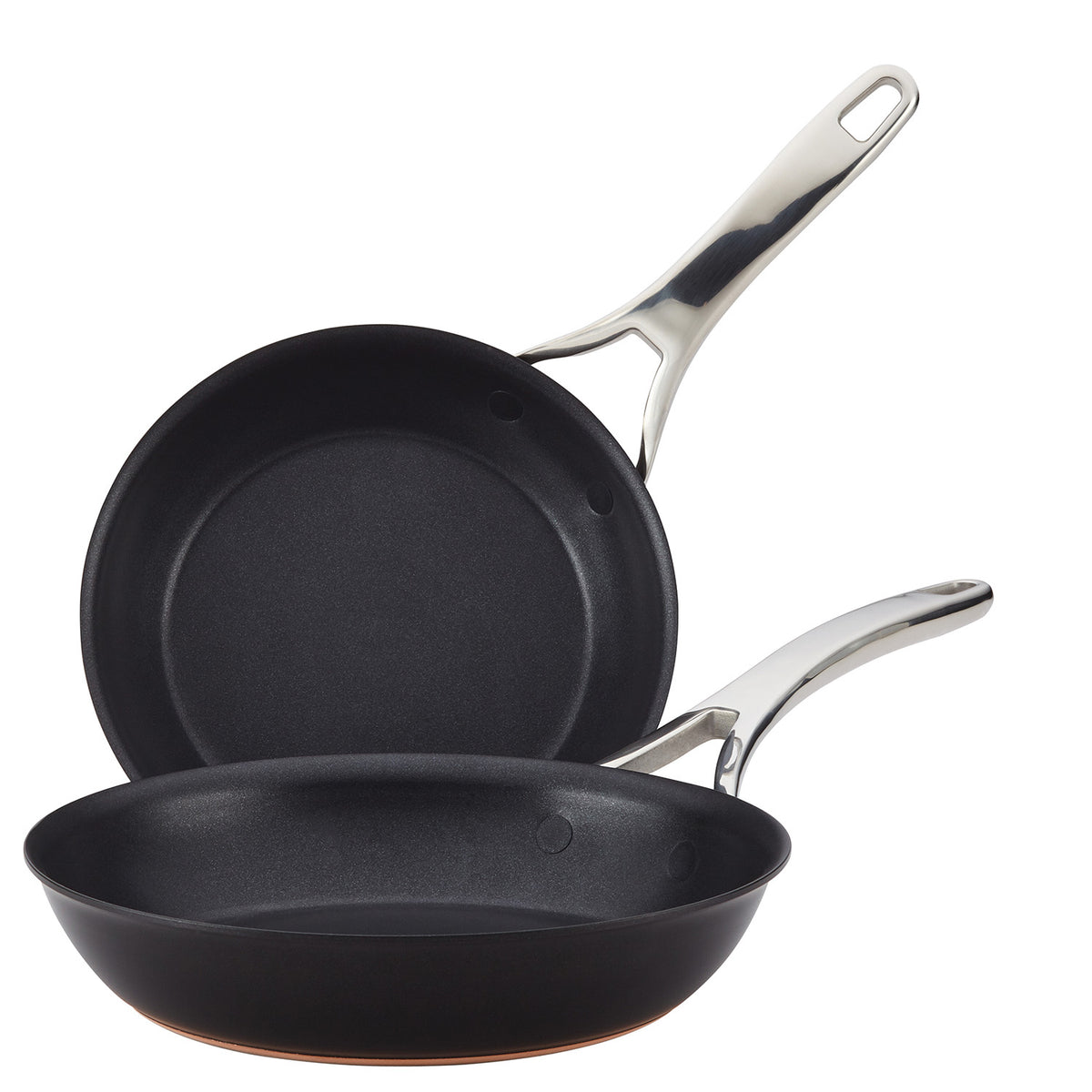  Anolon Advanced Home Hard-Anodized Nonstick Ultimate Pan/Saute  Pan, 12-Inch (Onyx): Home & Kitchen